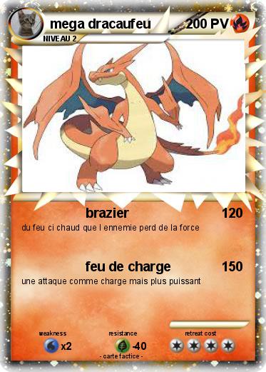 Pokemon mega dracaufeu