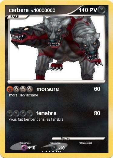 Pokemon cerbere