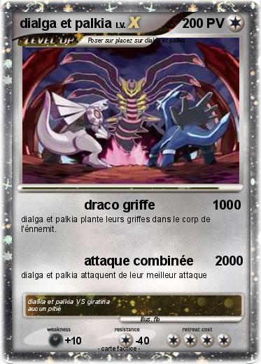 Pokemon dialga et palkia