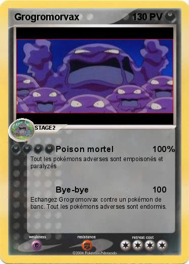Pokemon Grogromorvax