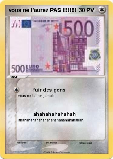 Pokemon vous ne l'aurez PAS !!!!!!!!