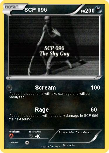 Pokemon SCP 096