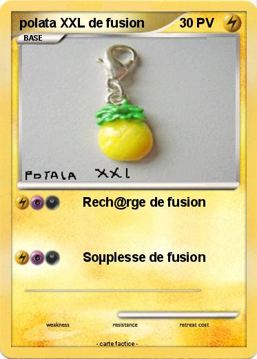 Pokemon polata XXL de fusion
