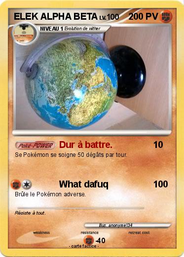 Pokemon ELEK ALPHA BETA