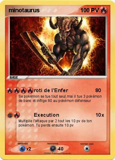 Pokemon minotaurus