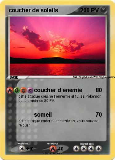 Pokemon coucher de soleils