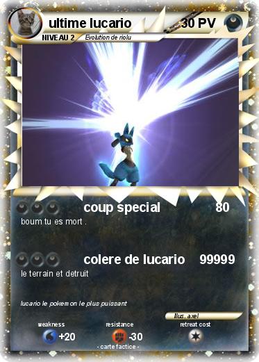 Pokemon ultime lucario