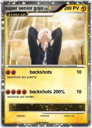 Pokemon super senior gojo