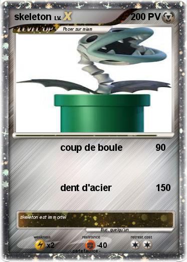 Pokemon skeleton