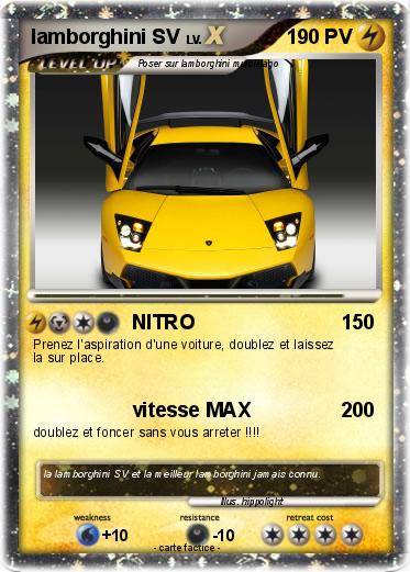 Pokemon lamborghini SV