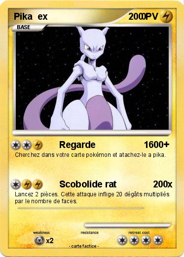 Pokemon Pika  ex                                     0