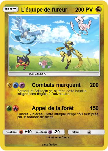 Pokemon L’équipe de fureur