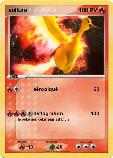 Pokemon sulfura