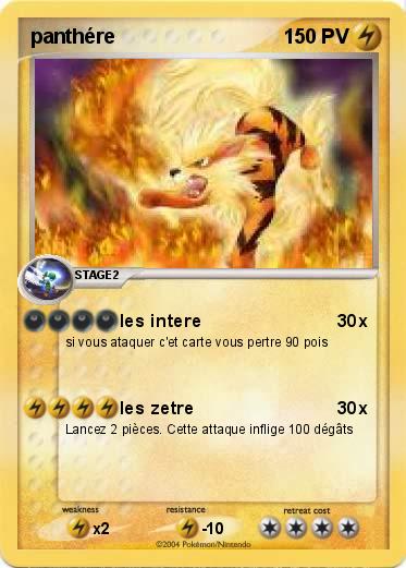 Pokemon panthére