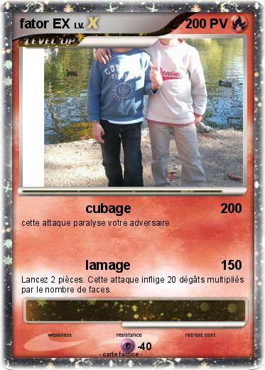Pokemon fator EX