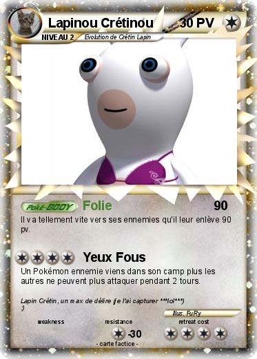 Pokemon Lapinou Crétinou