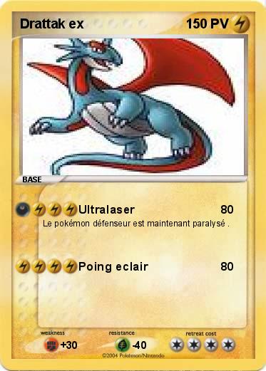 Pokemon Drattak ex