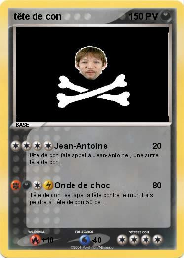 Pokemon tête de con
