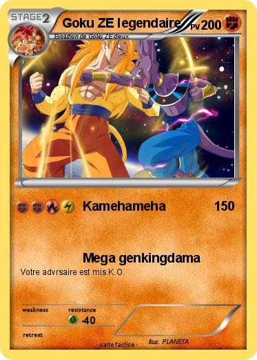 Pokemon Goku ZE legendaire