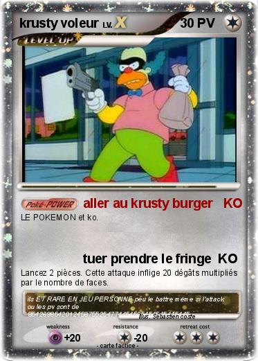 Pokemon krusty voleur