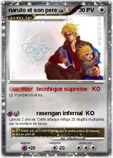 Pokemon naruto et son pere