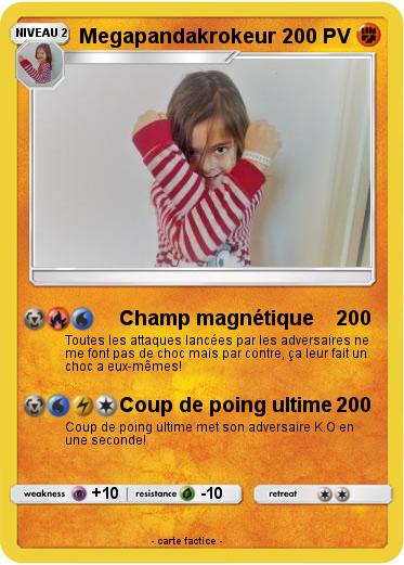 Pokemon Megapandakrokeur