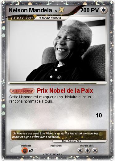 Pokemon Nelson Mandela