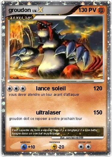 Pokemon groudon