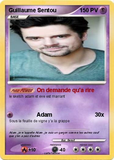 Pokemon Guillaume Sentou