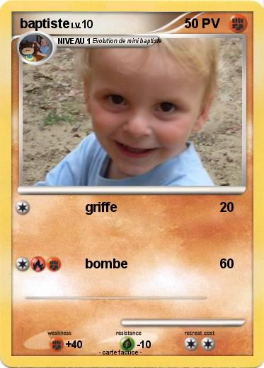 Pokemon baptiste