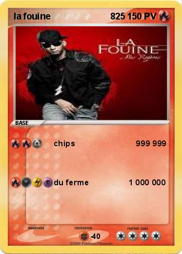 Pokemon la fouine                        825