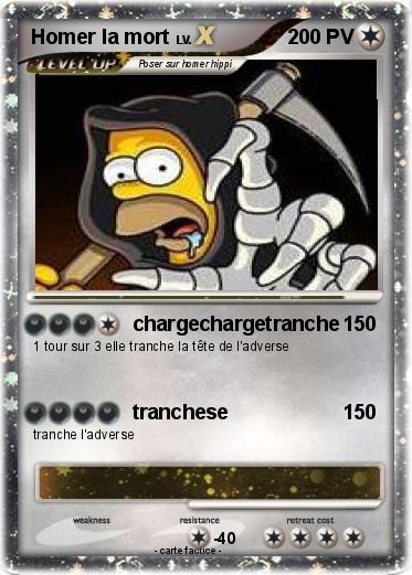 Pokemon Homer la mort