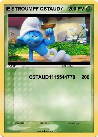 Pokemon IE STROUMPF CSTAUD7