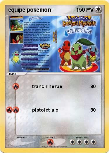 Pokemon equipe pokemon