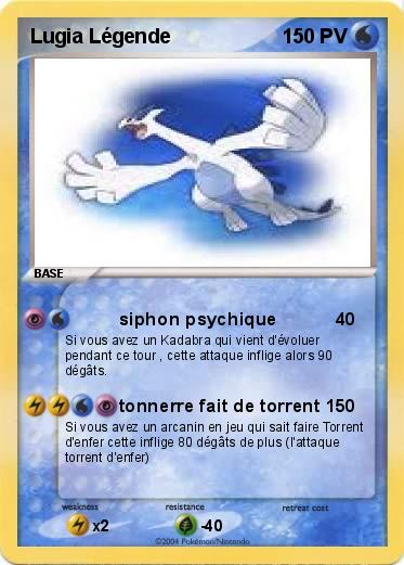Pokemon Lugia Légende 