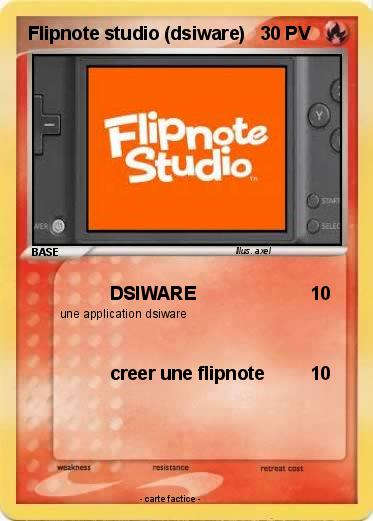 Pokemon Flipnote studio (dsiware)
