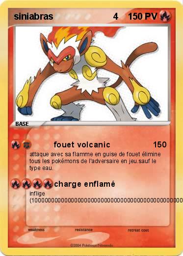 Pokemon siniabras                        4 