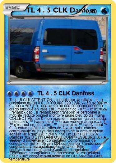 Pokemon TL 4 . 5 CLK Danfoss