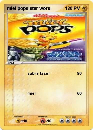 Pokemon miel pops star wors
