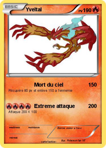 Pokemon Yveltal