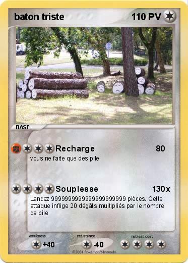 Pokemon baton triste