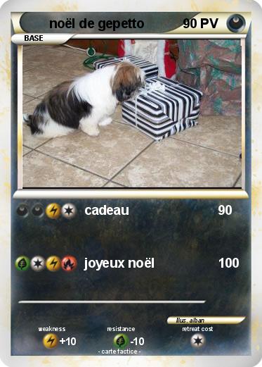 Pokemon noël de gepetto