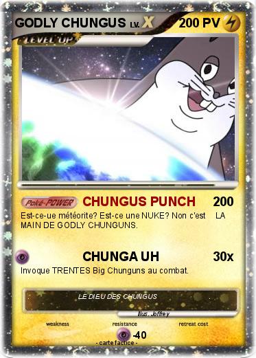 Pokemon GODLY CHUNGUS