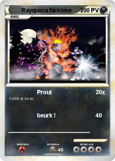 Pokemon Rayquaza fantôme