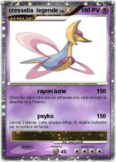 Pokemon cresselia  legende