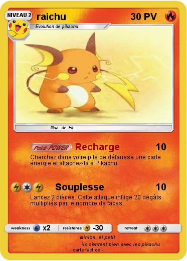 Pokemon raichu
