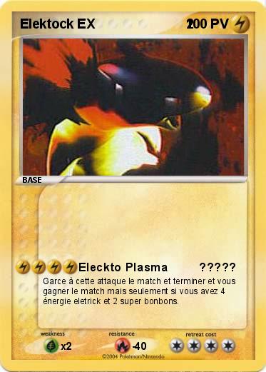 Pokemon Elektock EX                         2