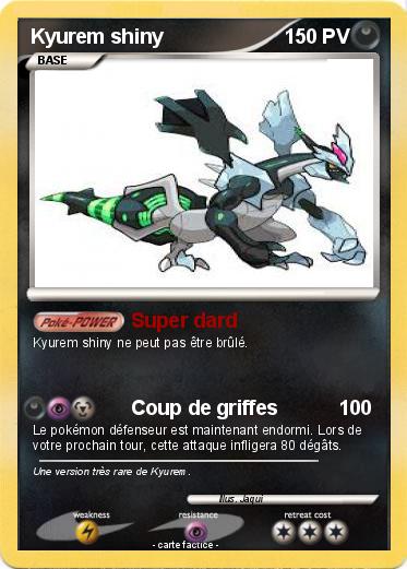 Pokemon Kyurem shiny
