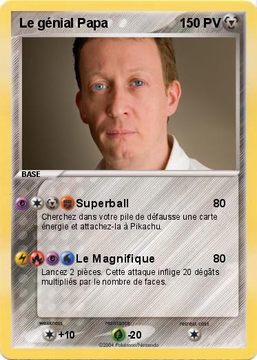 Pokemon Le génial Papa