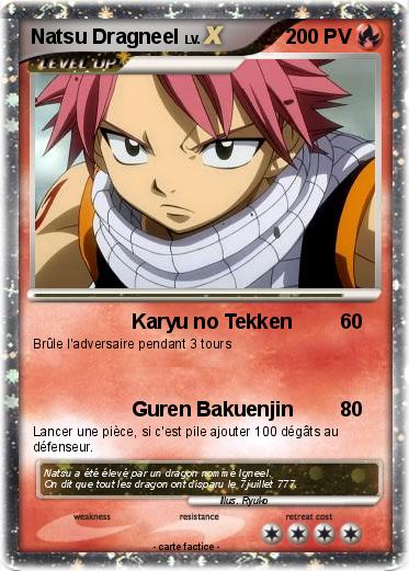 Pokemon Natsu Dragneel